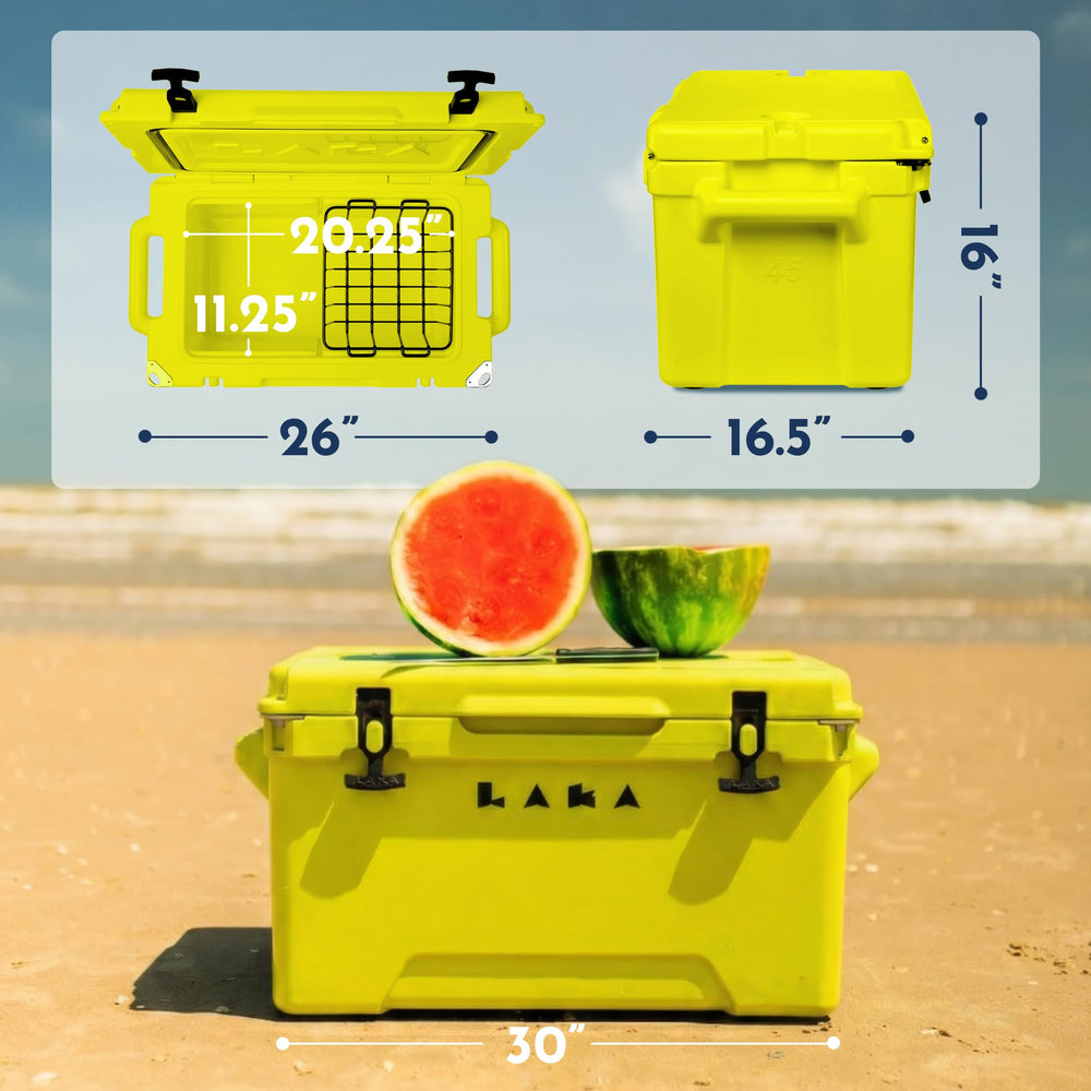 LAKA Laka Cooler built-in cup holders free your hands during trips