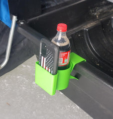 Close-up of the ultra-durable ABS plastic construction of the holder