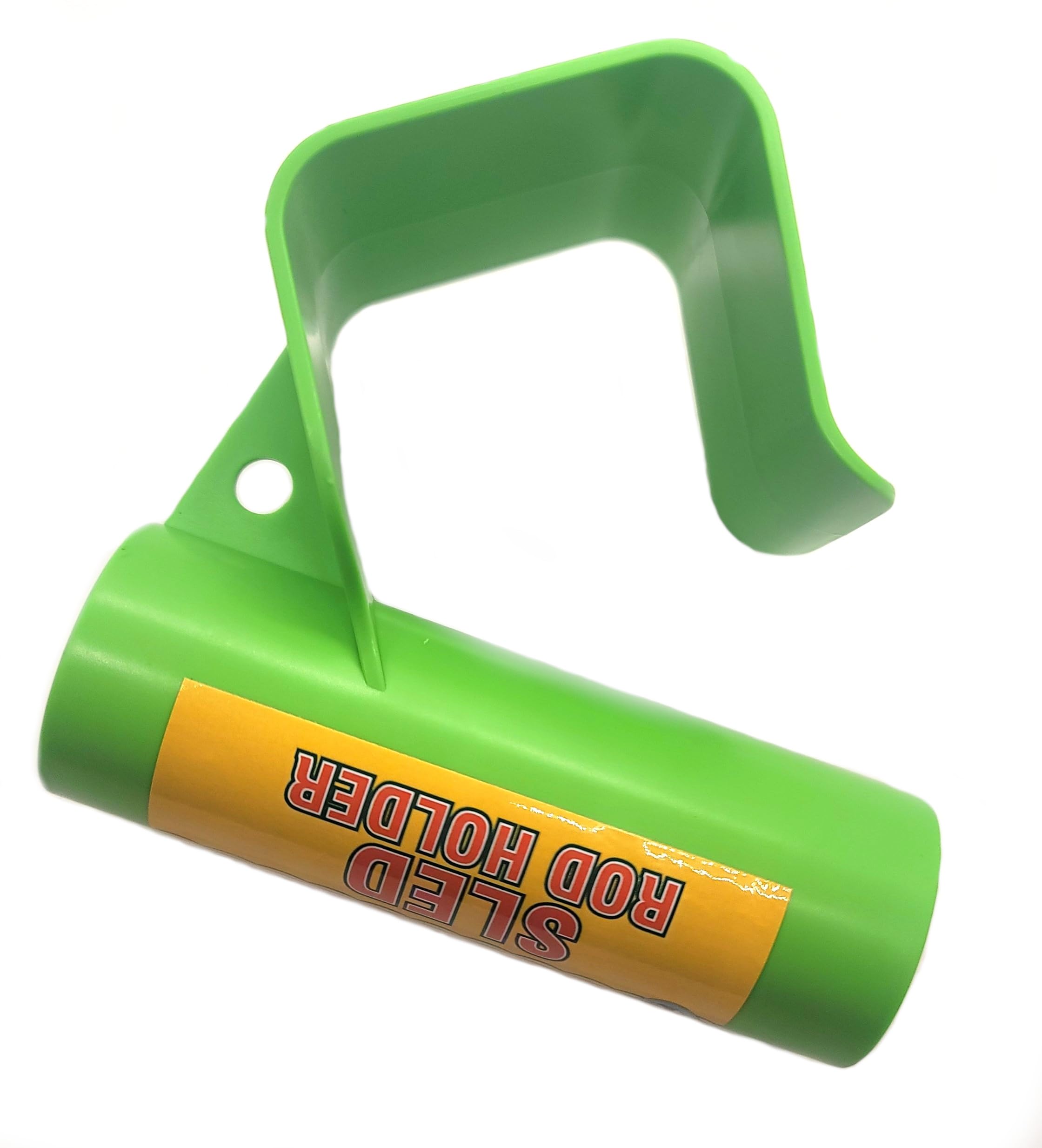Attachment to bucket shown with bright color