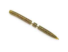 Lake Fork Hyper Stick 5-inch segmented soft bait; ideal for bass and Texas rigging.