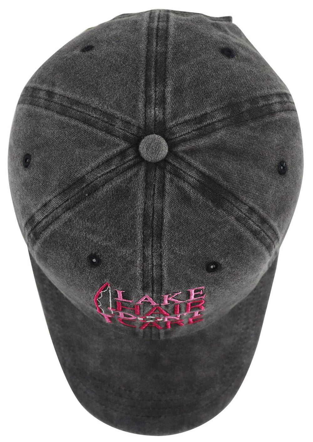 Adjustable back closure and six-panel structure