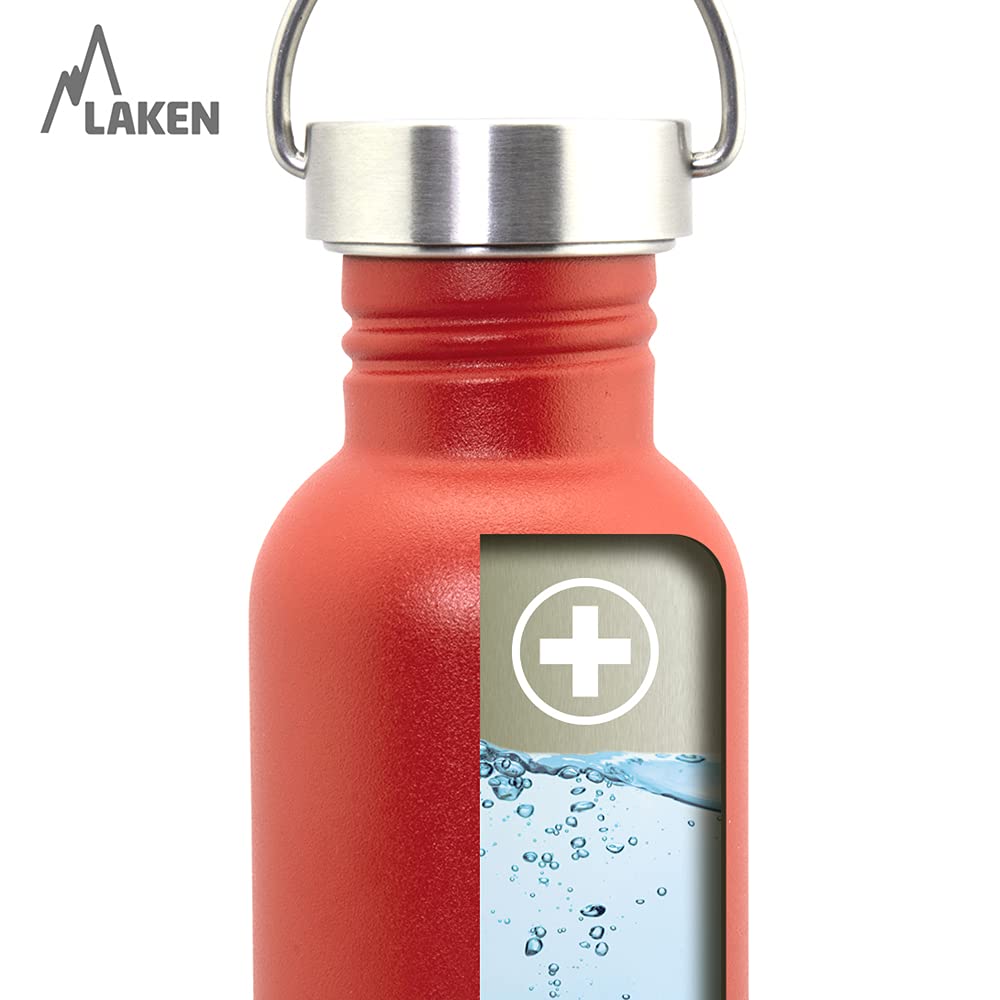 Lightweight yet robust design of Laken bottle for travel and workouts