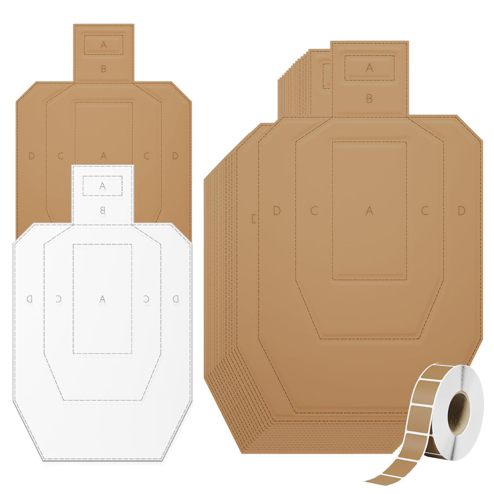 LAKINGO 30x18 silhouette targets for precise practice and progress tracking.