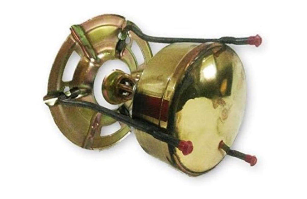 Lalit Kishori stove close-up showing pressure valve and manual burn control.