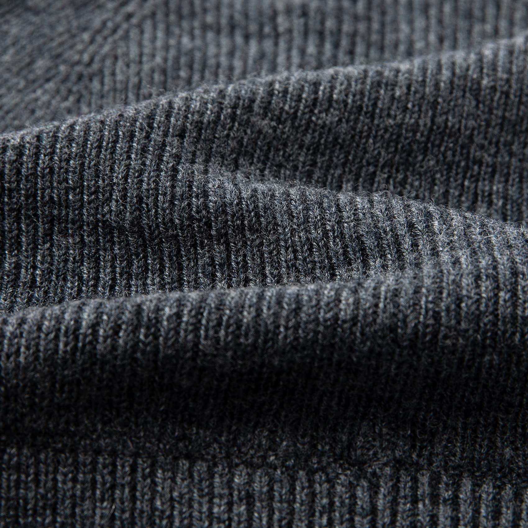 Model wearing beanie with winter outfit