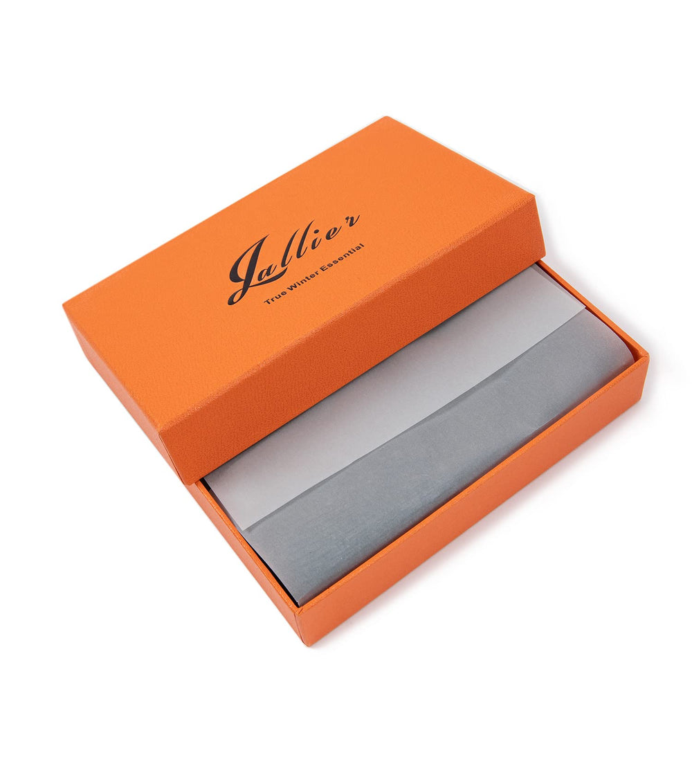 Elegant gift box packaging for Lallier Beanie