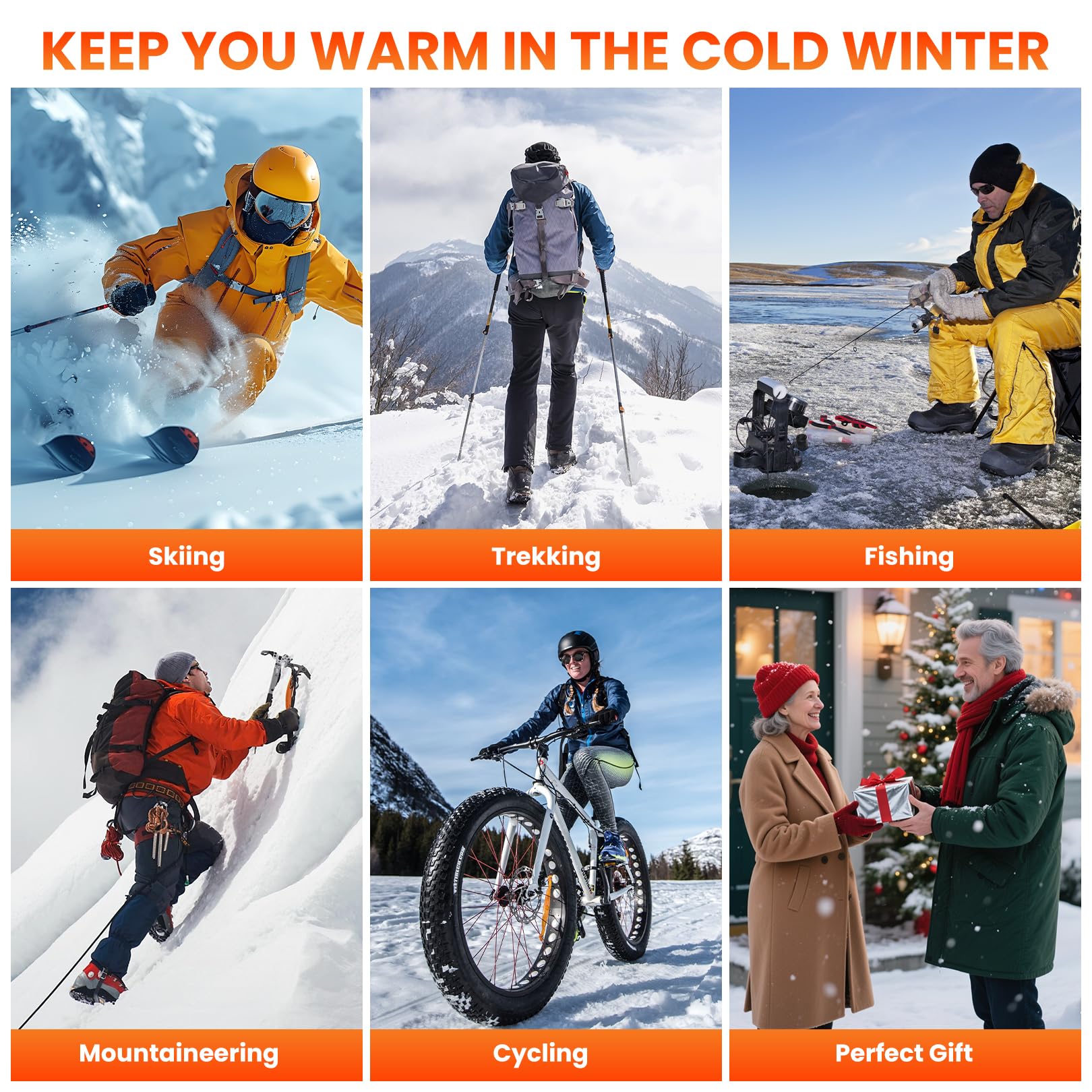 LAMA two piece battery bundle offering extended warmth on trips