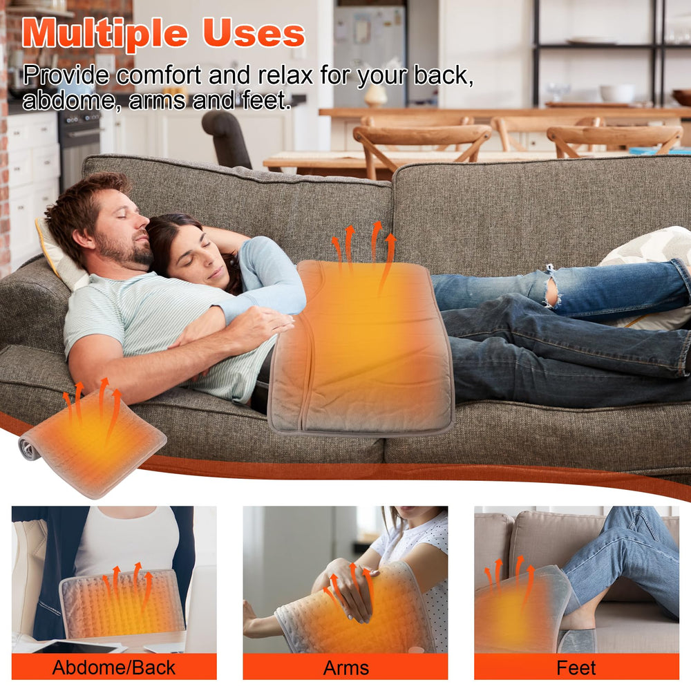 LAMA Foot Warmer side view demonstrates slim profile for under-desk comfort