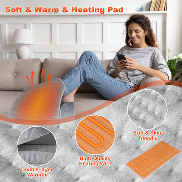 LAMA Foot Warmer inner coral fleece lining feels soft and cozy