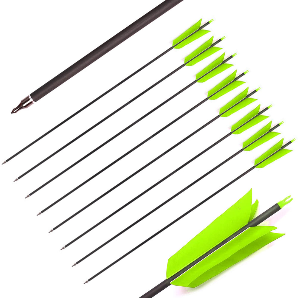 Lamehfyo removable threaded arrow tips simplify setup on compound or recurve bows.
