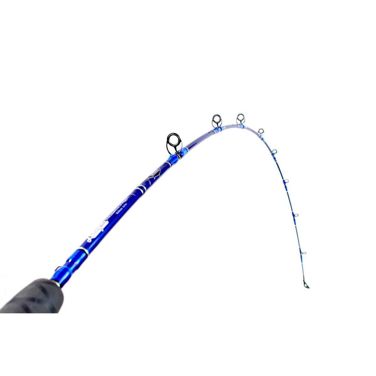 Lamiglas Blue Water aqua finish adds visual appeal on the water.
