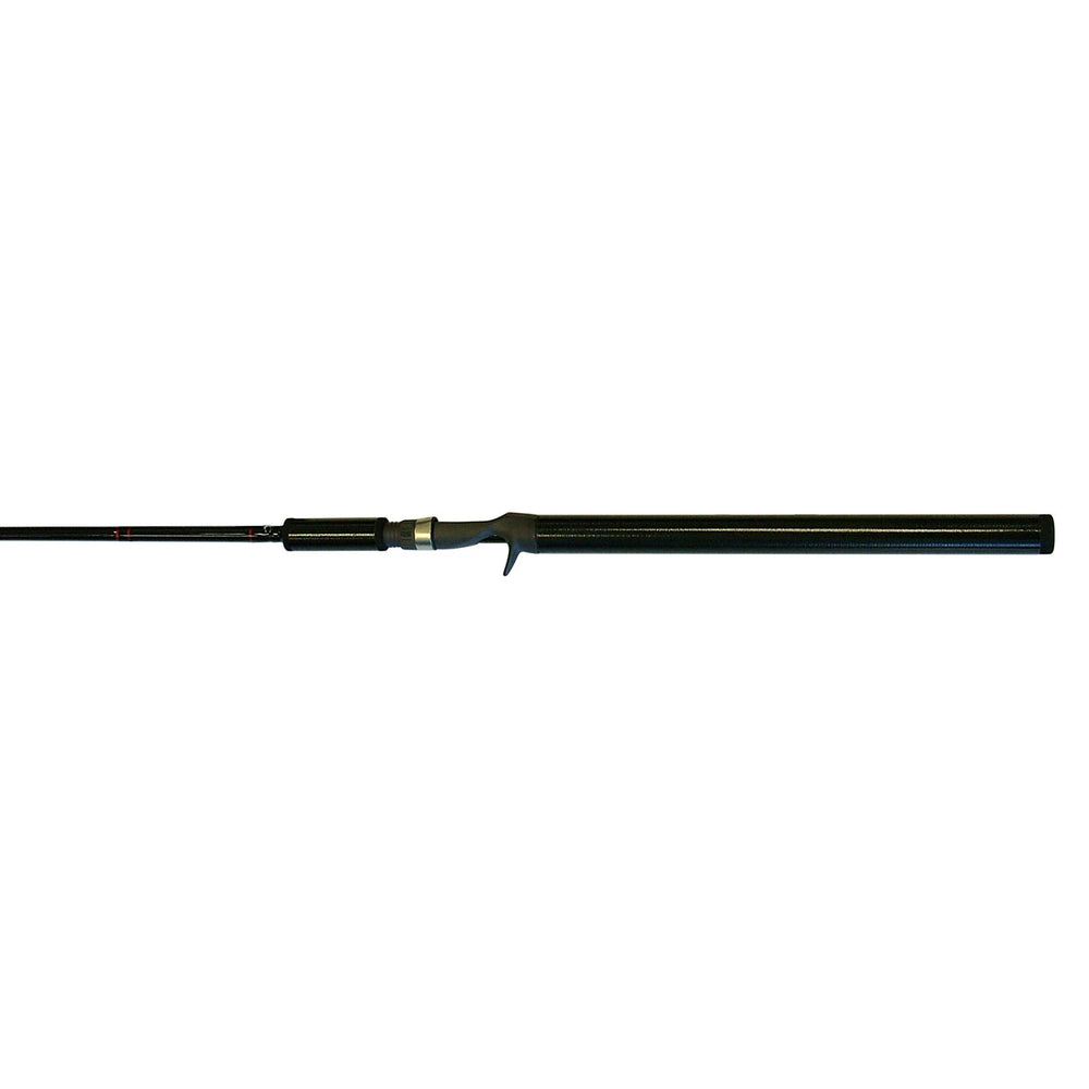 Lamiglas HS106HC Redline rod close-up of durable guides for tough river conditions.