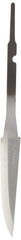Laminated carbon steel blade blank with 0.11 in thickness and 3.2 in length