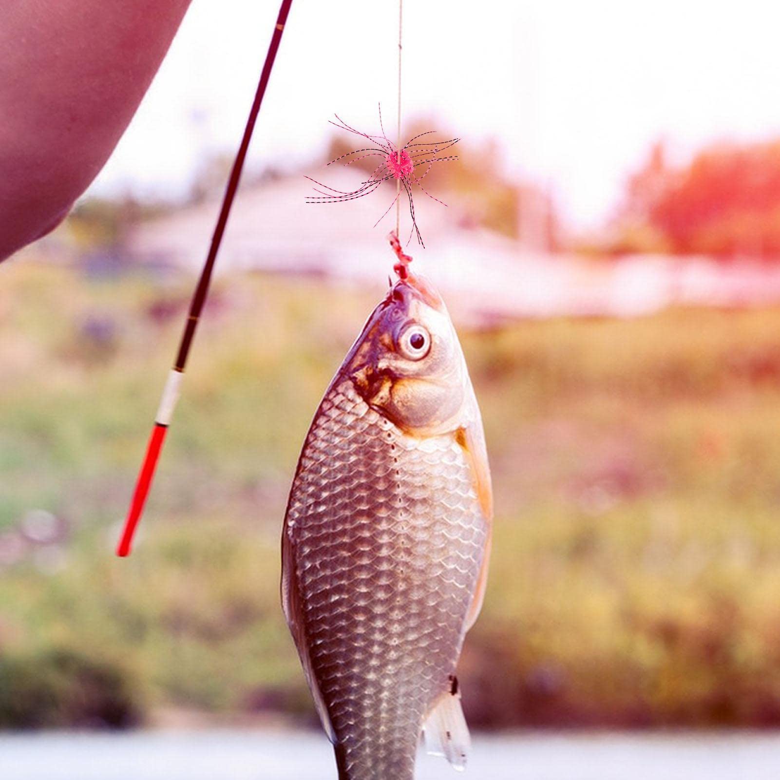 Lamptti dice bait lure featuring whiskers design for realistic movement