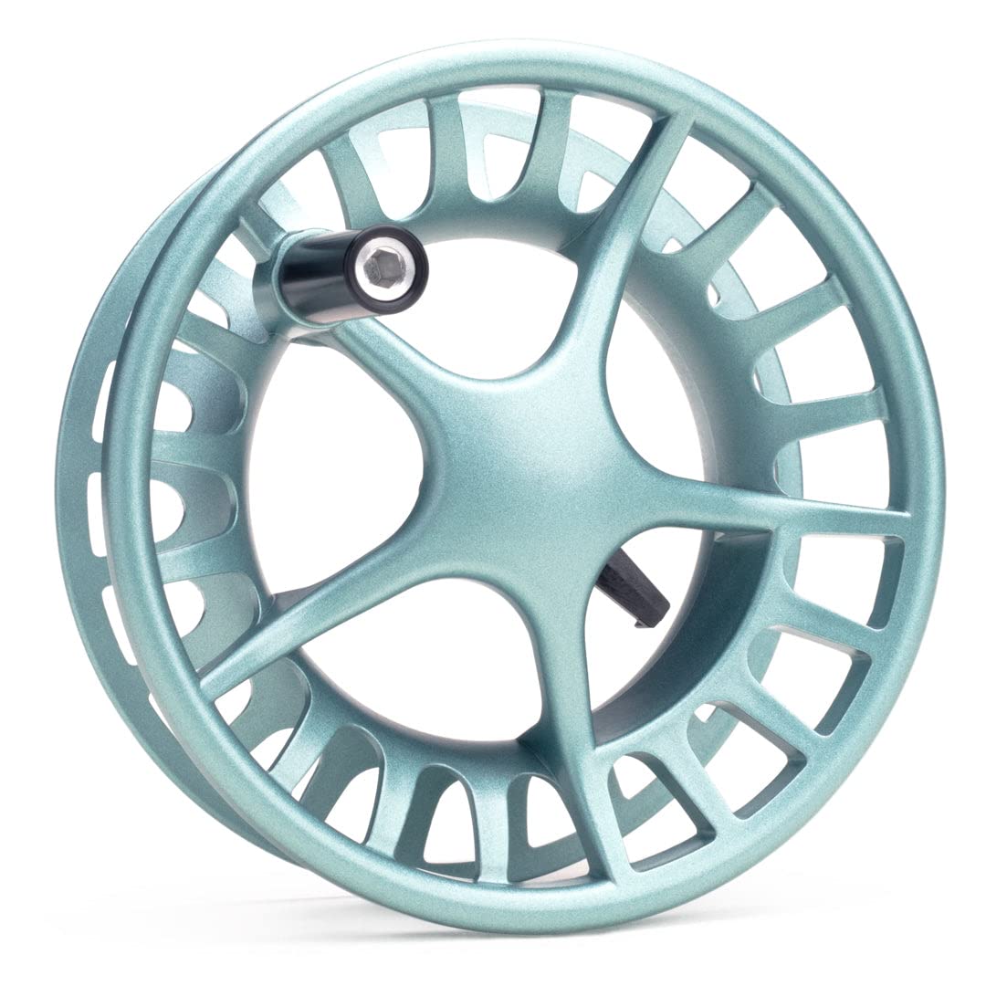 Lamson Liquid/Remix spool compatible with first-gen reels for quick line changes.