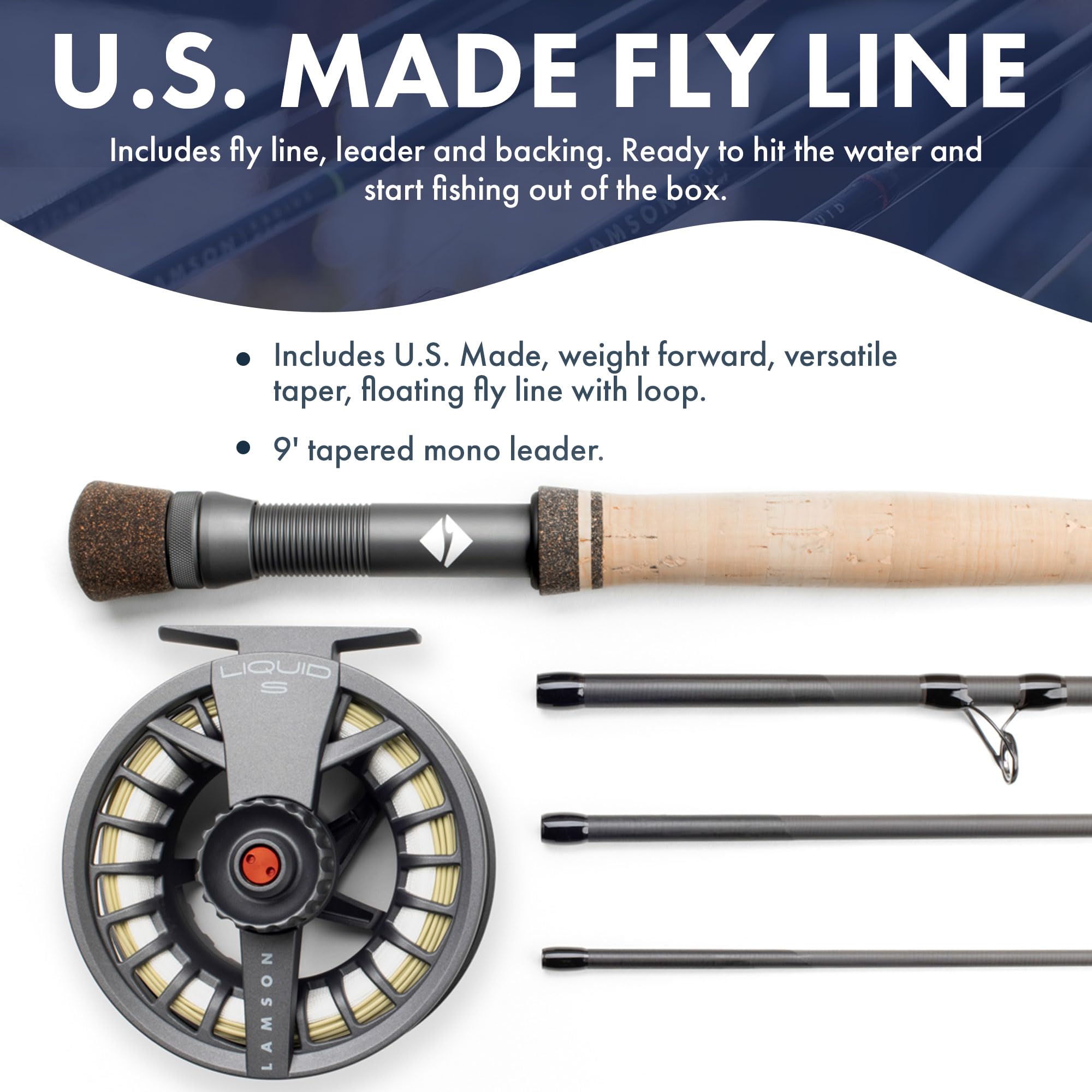Close-up of corrosion-resistant guides on the LAMSON Liquid Combo
