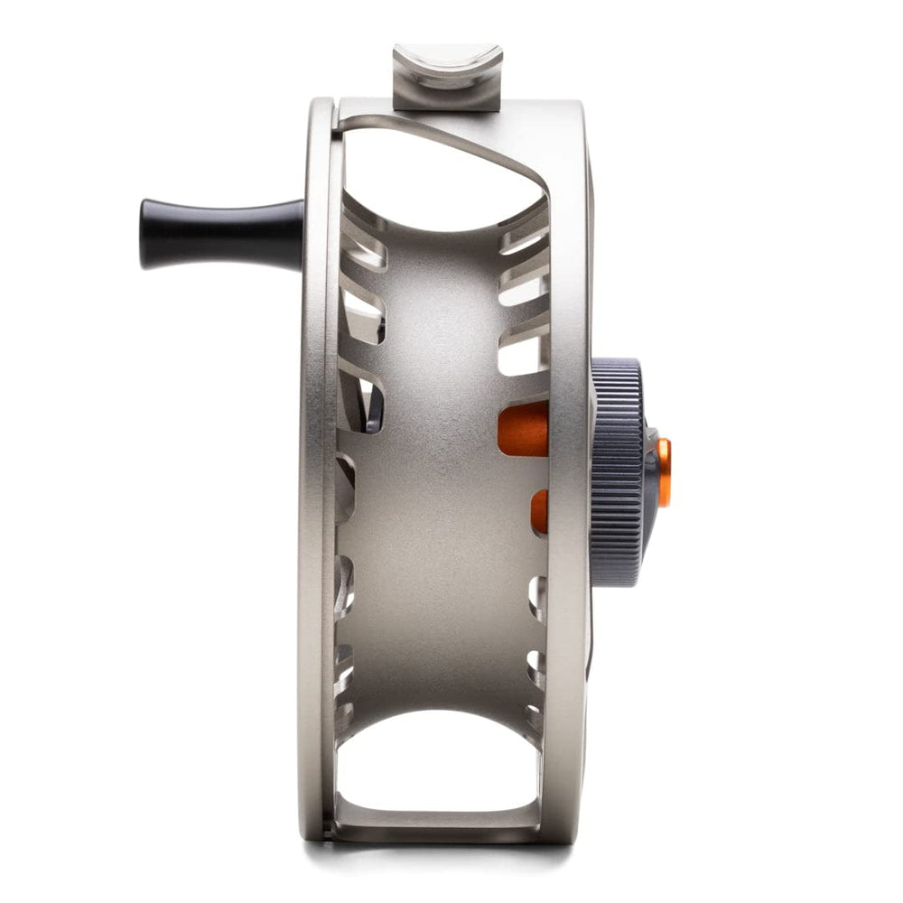 Lamson Speedster S-Series CNC machined and anodized finish protects against wear.