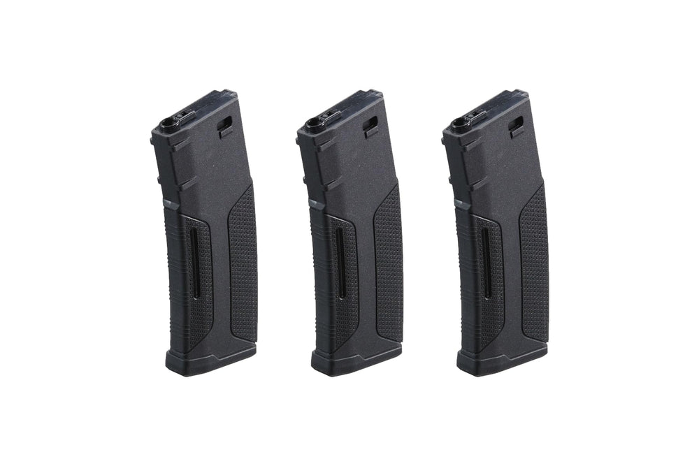 Lancer Tactical advanced polymer M4 mid-cap 140RD 3-pack, smooth feeding for reliable field use