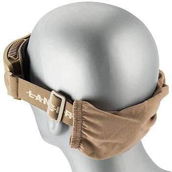 Soft foam padding around the lens of Lancer Tactical AERO for comfort.