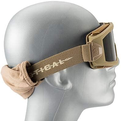 Lancer Tactical AERO goggles suitable for indoor ranges, outdoor use, cycling, and more.