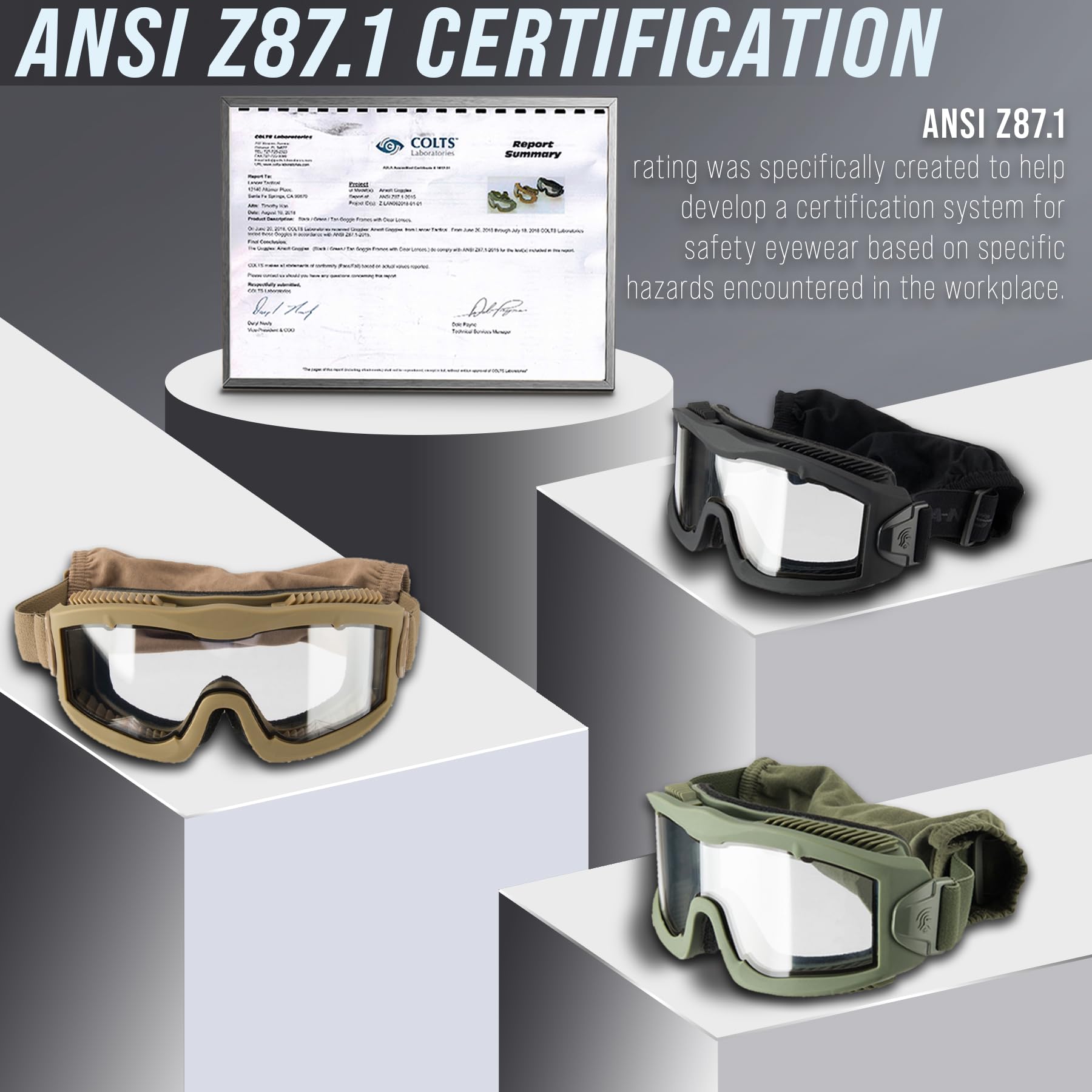 Lancer Tactical AERO vented panels promote breathable cooling during long sessions.