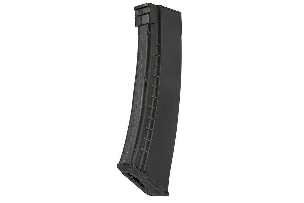 Lancer Tactical AK hi-capacity magazine polymer body with impact-resistant texture.