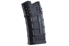 Lancer Tactical AUG 300-round magazine in black for extended play and smooth feeding.