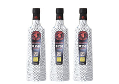 Lancer Tactical three-pack BBS bottles for field-ready 0.25g ammo.