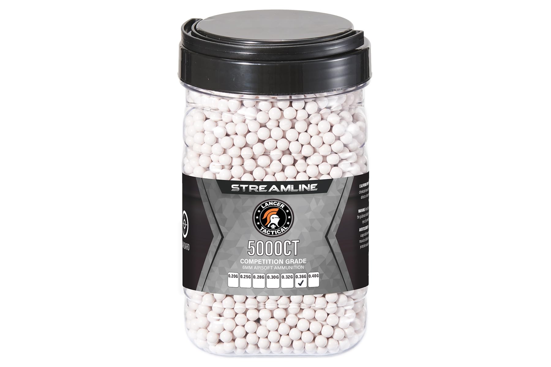 Lancer Tactical BBS bucket cap view for quick reloading during games.