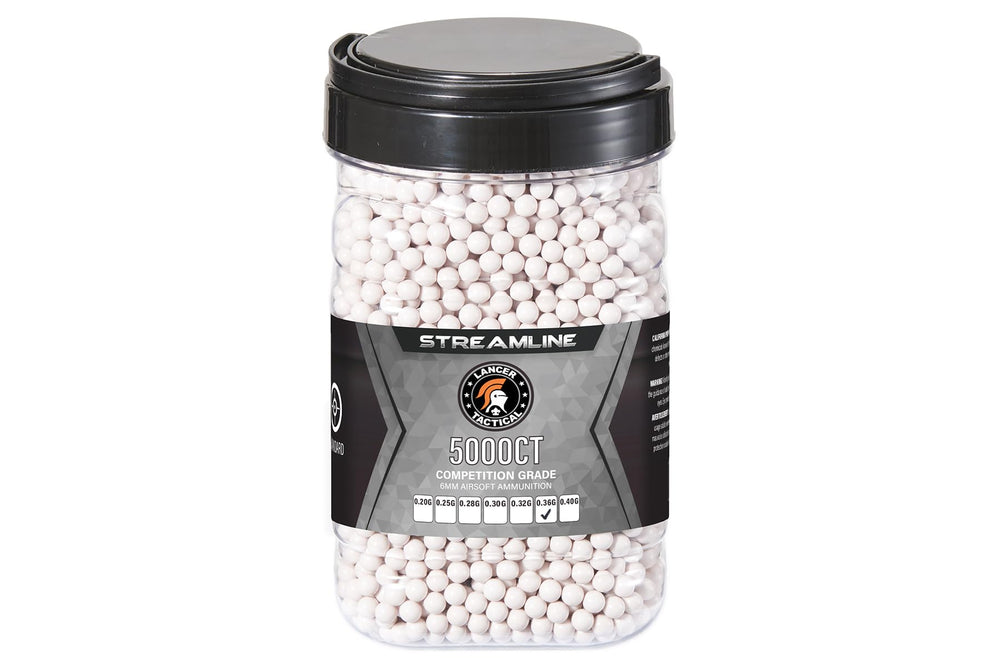 Lancer Tactical BBS bucket cap view for quick reloading during games.