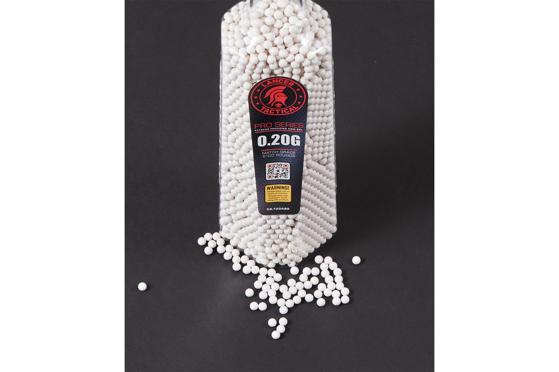 Lancer Tactical BBs compatible with a wide range of airsoft guns.