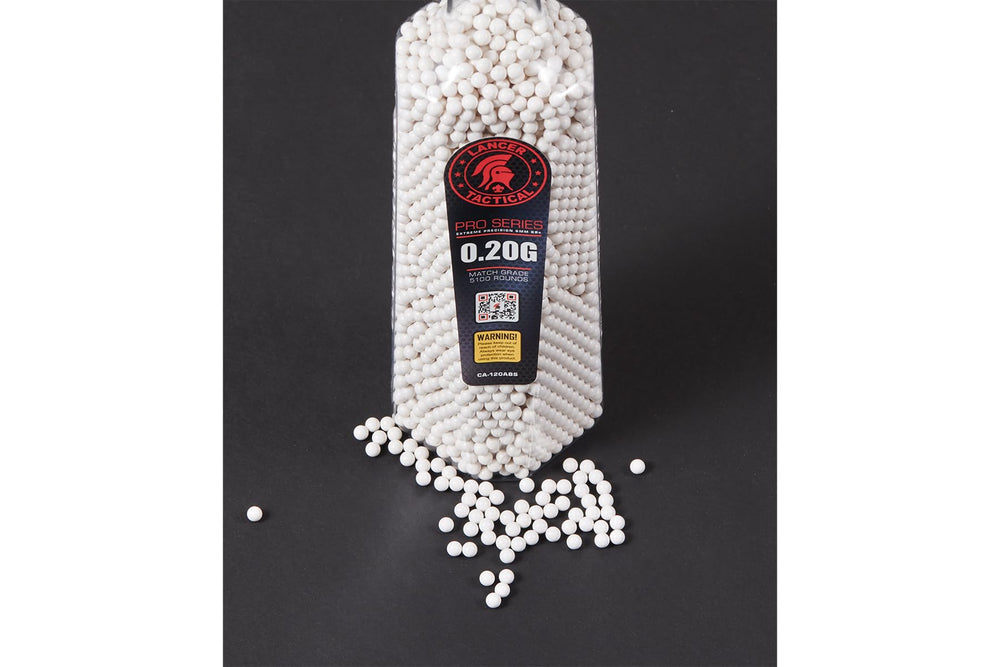Lancer Tactical BBs compatible with a wide range of airsoft guns.