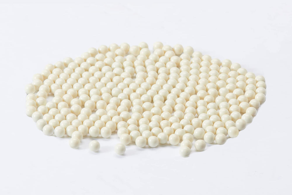 Lancer Tactical bulk BBs in white seamless polish for reliable field performance.