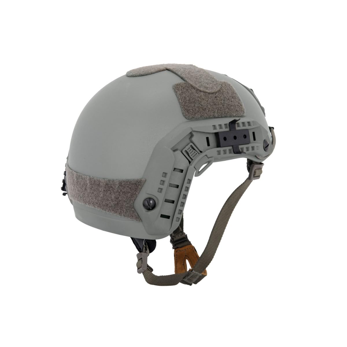 Lancer Tactical helmet side rails for accessory attachment and customization.
