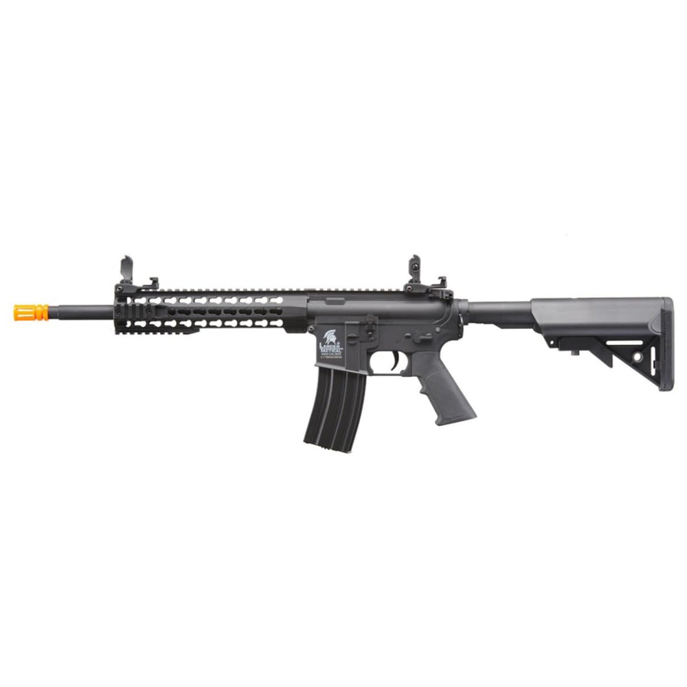 Lancer Tactical Gen 2 M4 carbine with removable KeyMod sections for customizable setups.