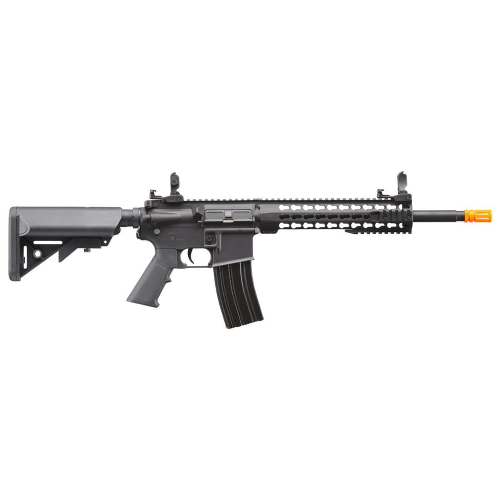 Lancer Tactical Gen 2 M4 carbine with full top rail for optics.