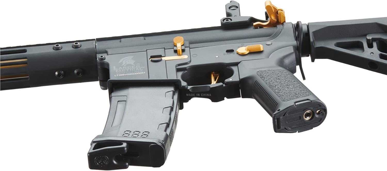 Lancer Tactical Archon Gen 3 9-Inch mid-cap magazine supports reliable feeding.