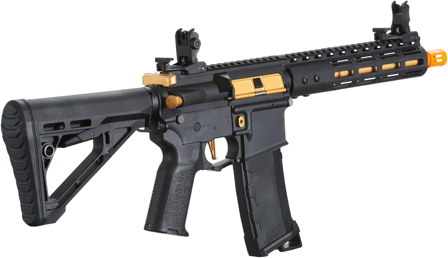 Lancer Tactical Archon Gen 3 9-Inch pistol grip detail enhances grip and control.