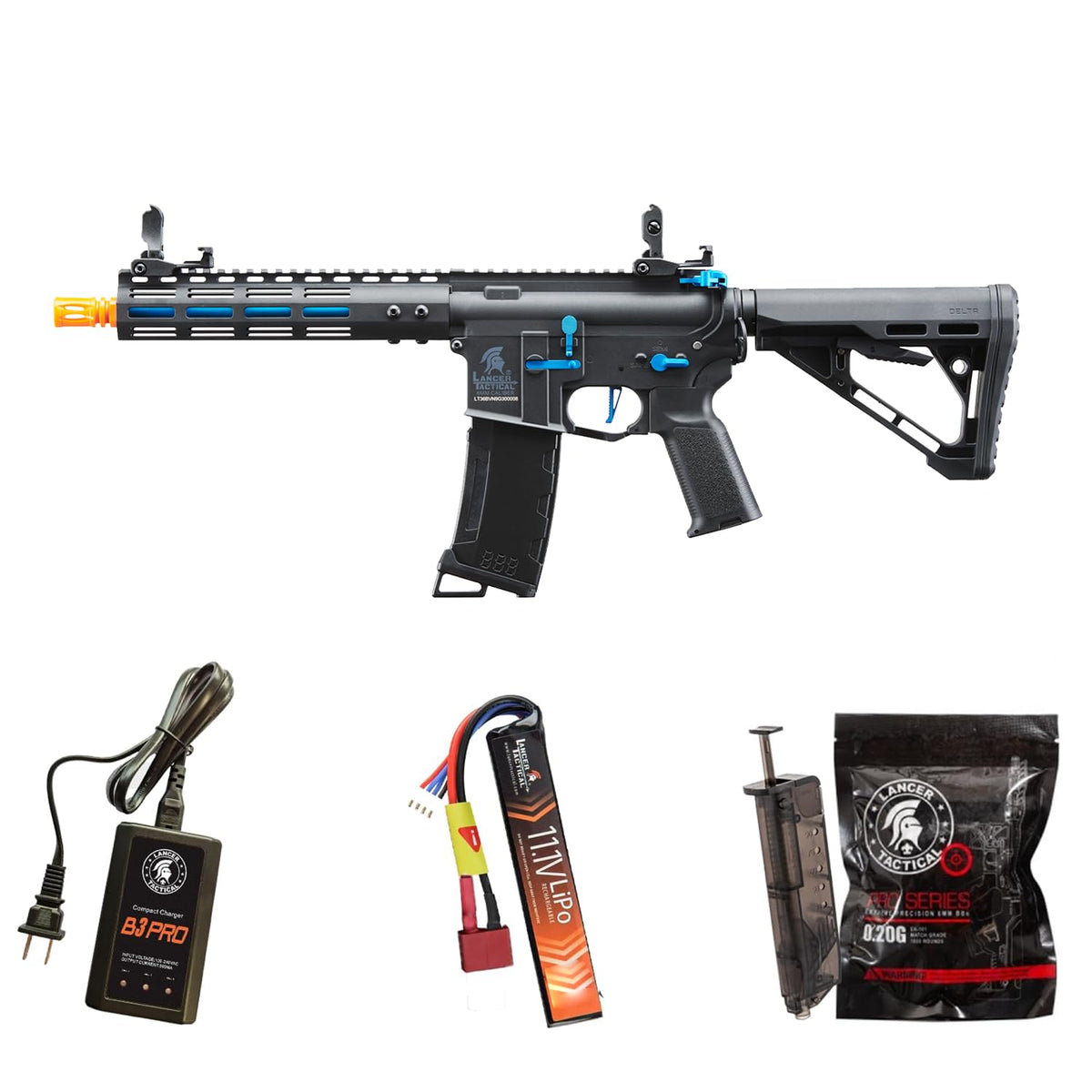 Lancer Tactical Gen 3 Archon trigger demonstrates programmable control for varied fire modes
