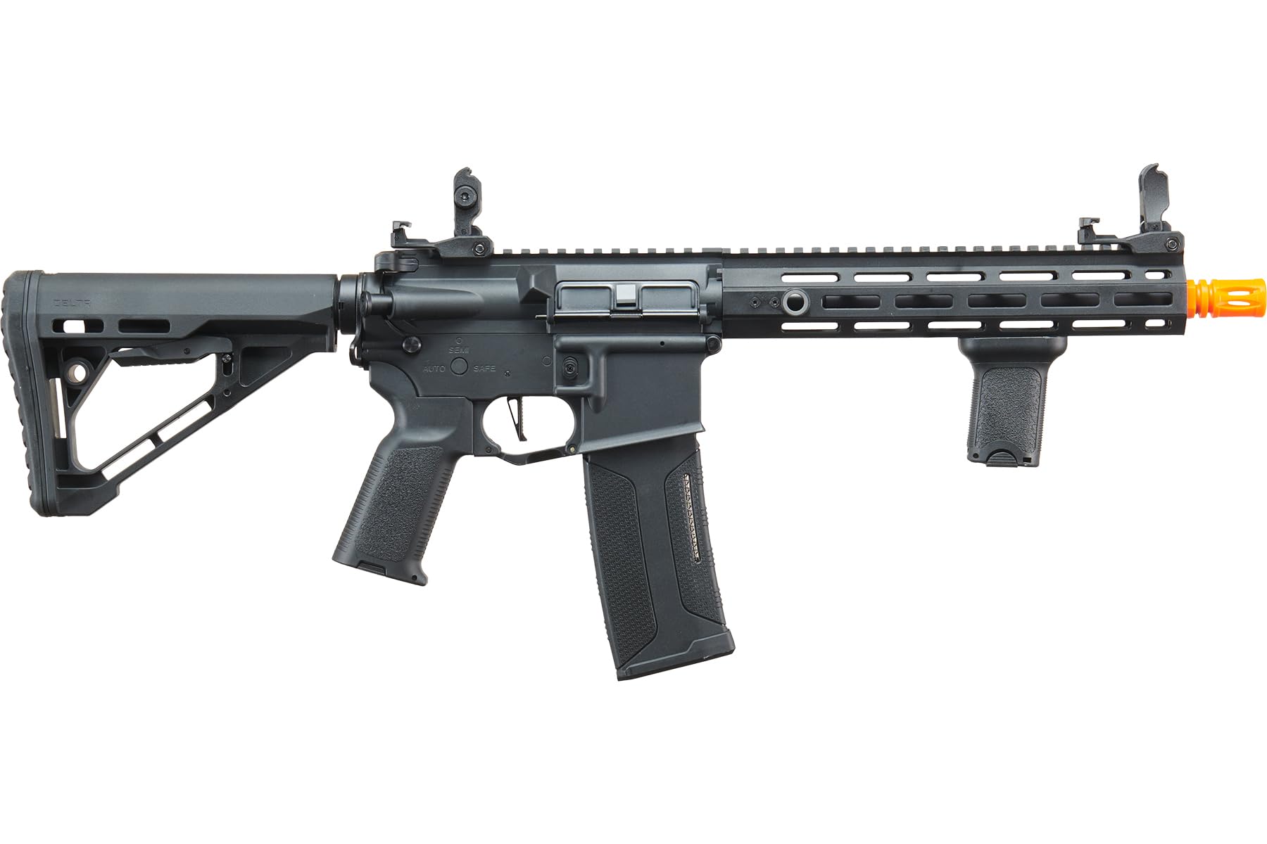 Lancer Tactical Gen 3 Hellion MLOK 10 140-round mid-cap magazine ensures smooth feeding.