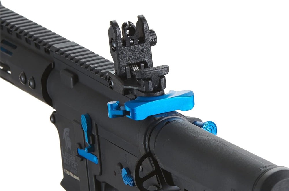 Lancer Tactical Gen 3 ergonomic pistol grip enhances grip and control