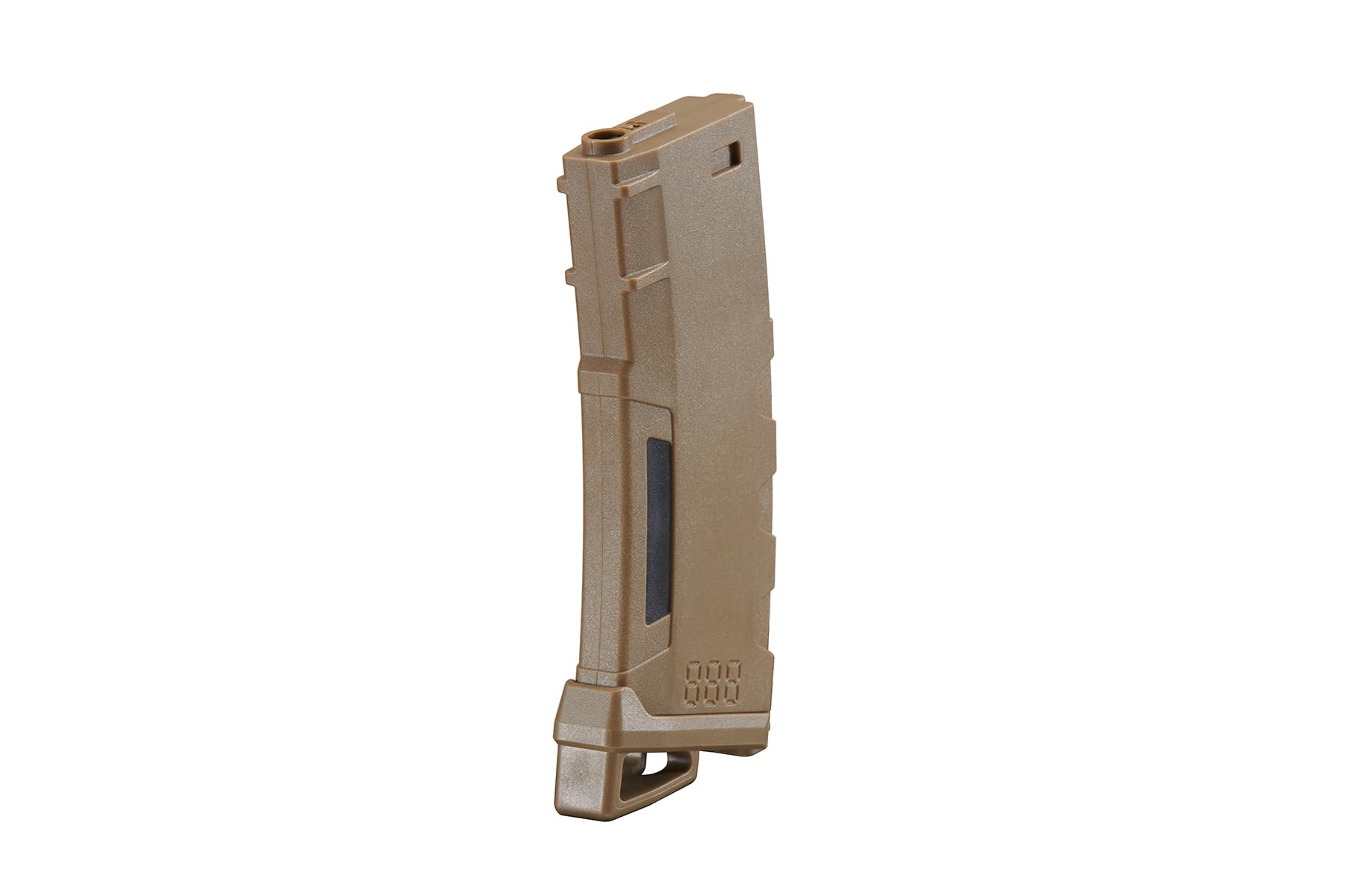 Lancer Tactical tan finish on AEG for field-ready appearance.