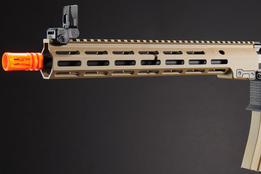 Lancer Tactical Delta stock offers easy battery access for field adjustments.
