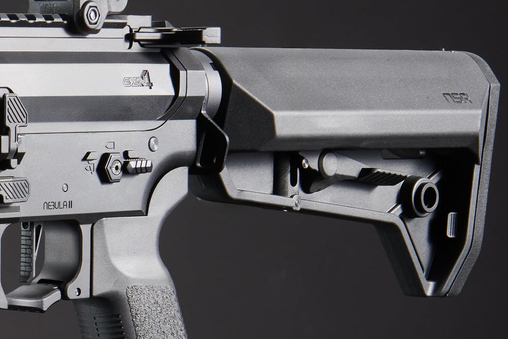 140-round mid-cap mag supports sustained fire during longer skirmishes
