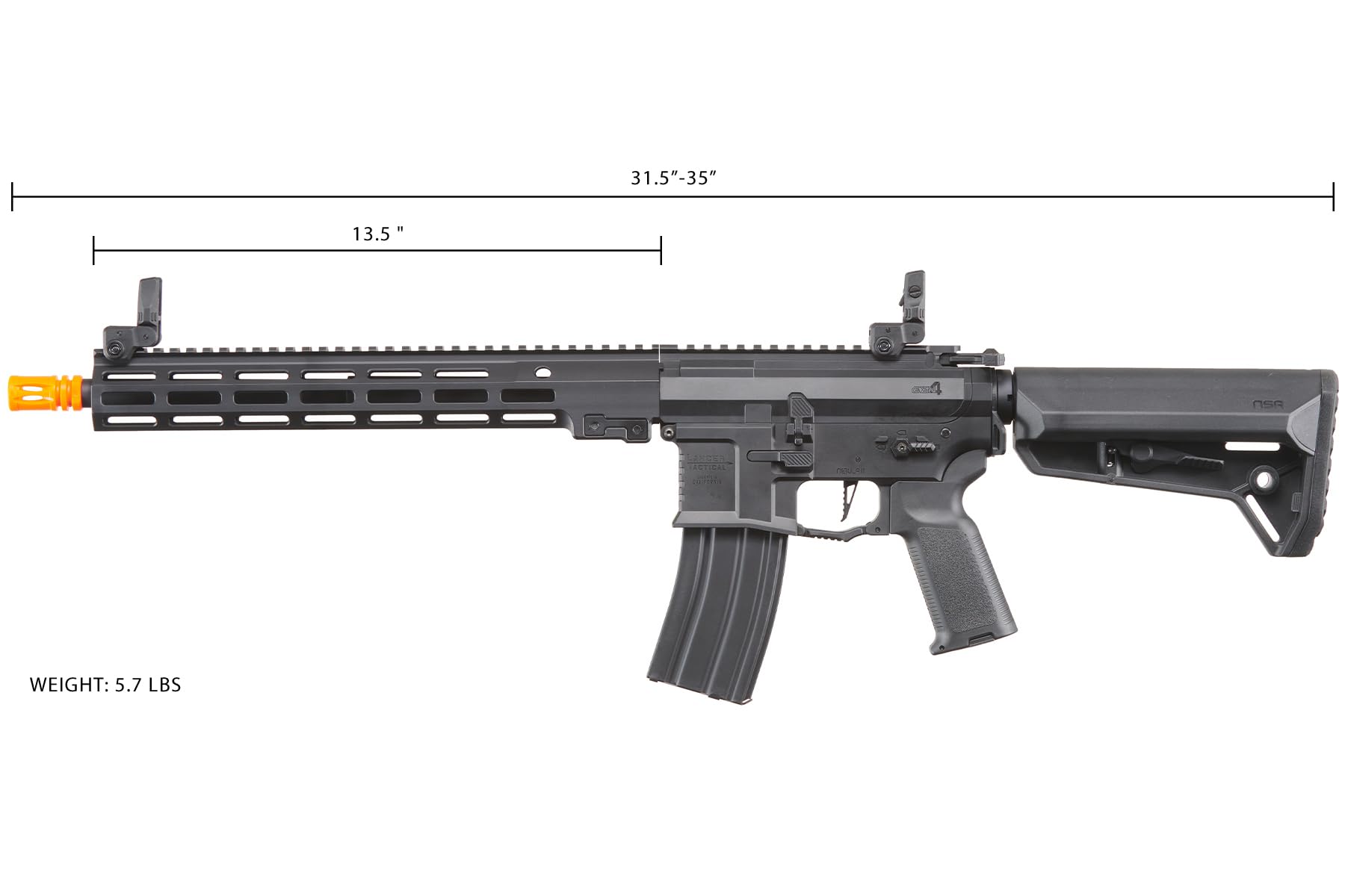 Delta stock with battery access supports quick field power management
