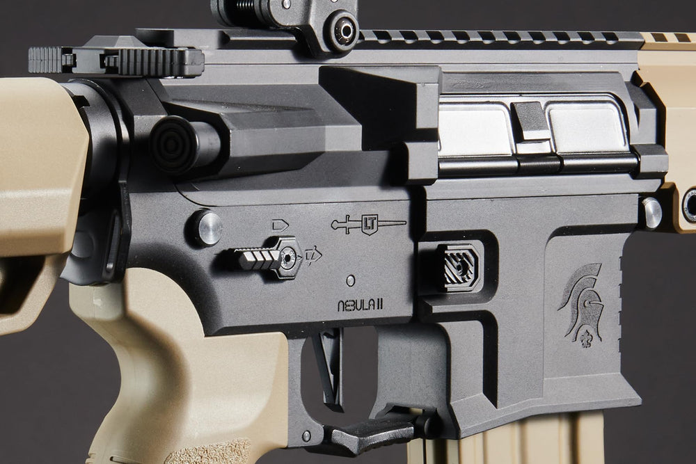 Lancer Tactical Nebula II rotary hop-up chamber enables precise shot tuning.
