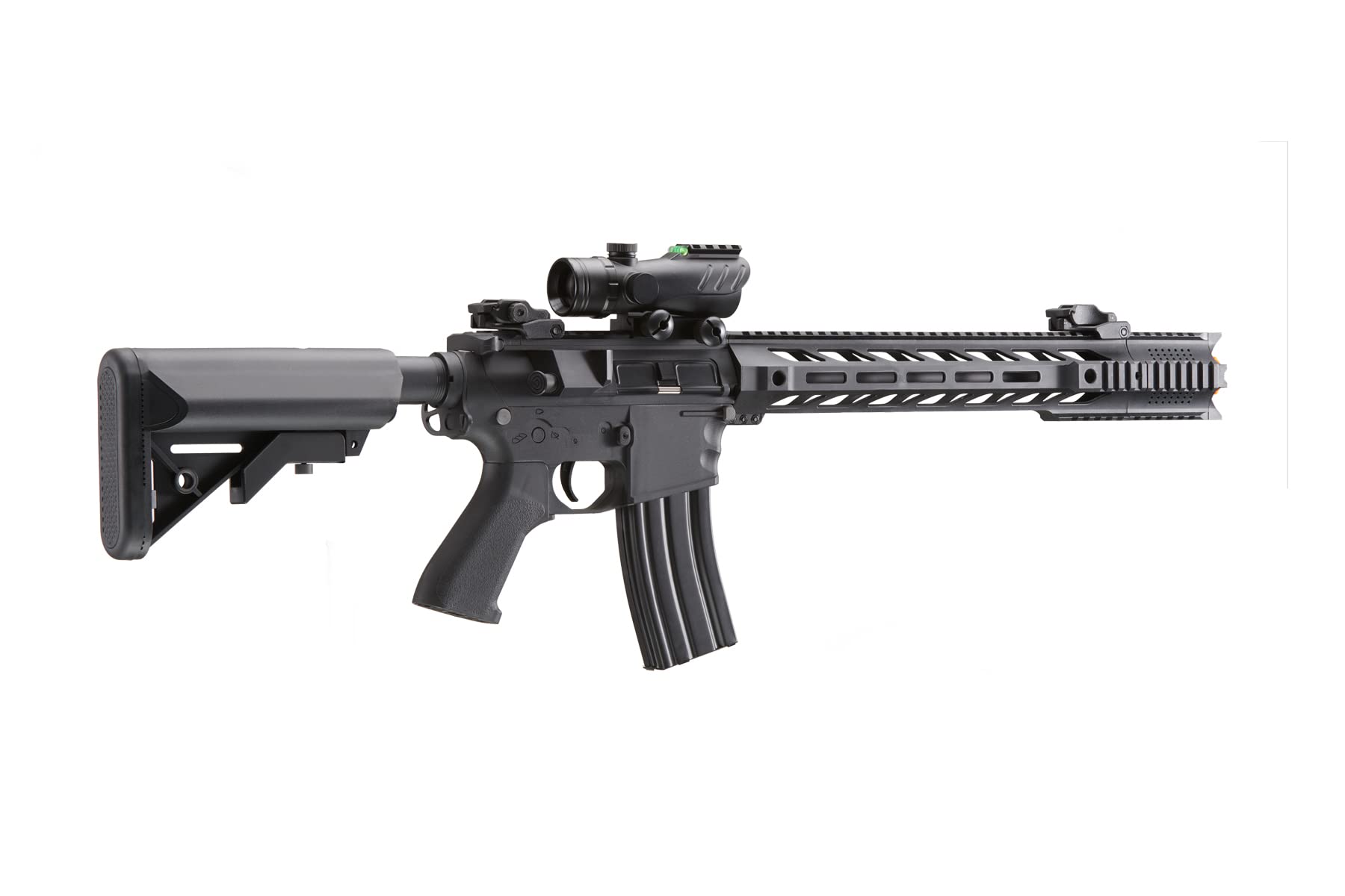Lancer Tactical Gen II Interceptor metal gear box enhances long-term durability.