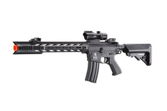 Lancer Tactical Gen II Interceptor nylon reinforced body for durable airsoft performance.