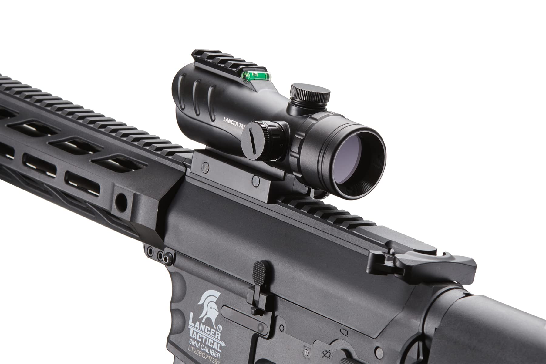 Lancer Tactical Gen II Interceptor rear-wired gearbox allows easy battery access.