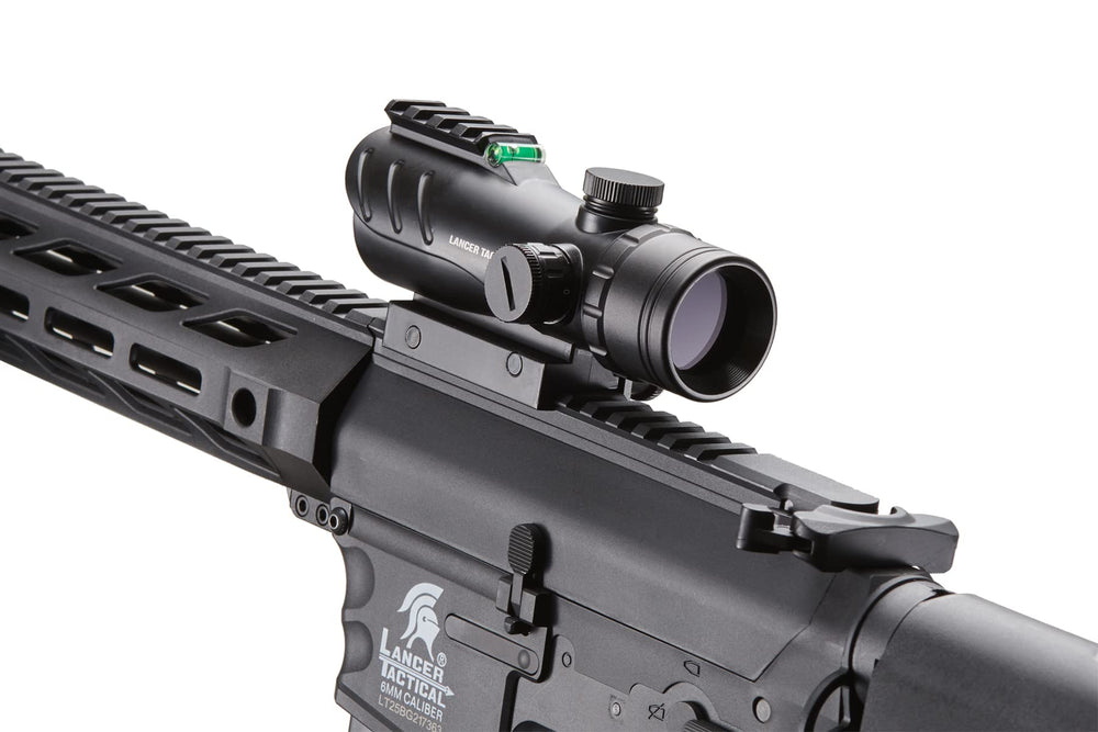 Lancer Tactical Gen II Interceptor rear-wired gearbox allows easy battery access.